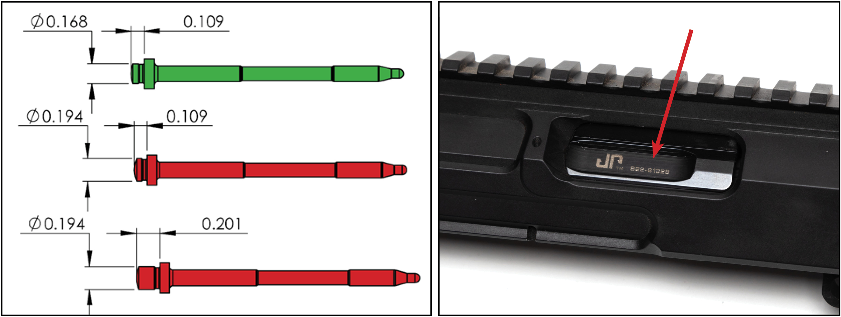 Firing Pin & Bolt Carrier Identification